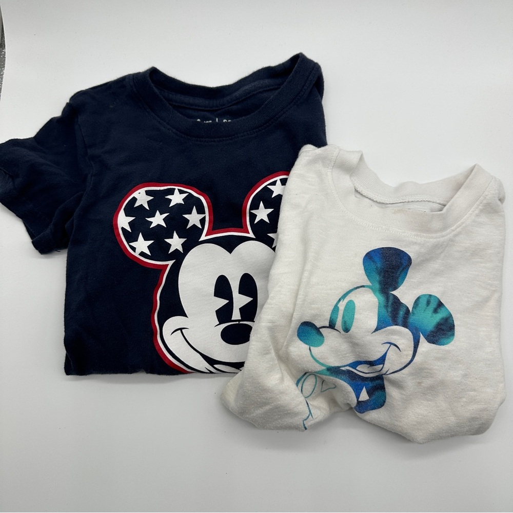 2 Micky shirts